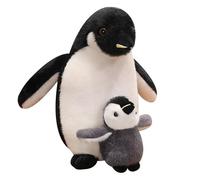 Générique Pingouin en Peluche, Petite Peluche de 28 cm, Doux et Moelleux comme Un Vrai Pingouin - Cadeau pour Tous Les âges et Toutes Les Occasions