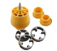 Générique Pipe Threader Kit Full Grinding - Waste Outlet Feature, 3 inch External Cutting Device, Weatherproof Industrial Plumbing Component, Durable Silver Fastener | Utility Tool for PVC & Pipes