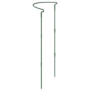 Générique Piquets de Support pour - 30/60/90 cm, Cadre de Fleur Demi-Rond | Cage de Jardin en métal | Support d'escalade pour en Pot, Structure en Anneau, pour Balcon, Patio, arrière-Cour, légum