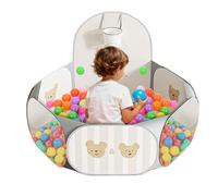 Générique Piscine À Balles pour,Parc De Jeu Pliable Et Portable Tente De Jeu,Bassin de à Balles - pour Extérieur Salon Chambre Salle De Chambre De Bébé Maternelle Et Voyage