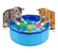 Générique Piscine Pliable pour Chien Pliante Haute Résistance pour Animaux | Petite Piscine Canine, Bassin De Baignade D'Été Maison Appartement Intérieur Et Extérieur Jardin Terrasse Balcon