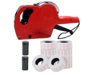 Générique Pistolet à étiquettes pour Vente au détail - Machine d'impression compacte, codeur portatif Ergonomique, gâchette Lisse, Conception d'impression Claire | Outil de marquage des pr