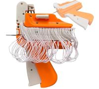 Générique Pistolet d'étiquetage Robuste pour vêtements - Outil d'étiquetage Durable en Plastique pour Attacher des étiquettes de Vente au détail et de vêtements
