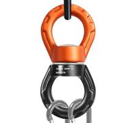 Générique pivotant à 360 degrés - Connecteur de Dispositif de Suspension Rotatif, Clip de roulement Anti-Torsion Robuste | pour hamac Suspendu, balançoire aérienne de Yoga, Corde d'escalade, gréement