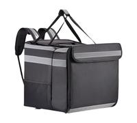Générique Pizza Delivery Bag, Takeaway Backpack Pizza Warmer, Heavy Duty Food Carrier, Reusable Thermal Insulation for Grocery, Camping, Picnic, Hiking, Outdoor Storage Solution, (1400g)