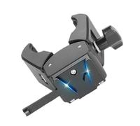 Générique Placa De Batería V Mount - Abrazadera De Montura V,Con Pinza De Liberación Rápida Y Soporte Con Mordaza | 1.97 Pulgadas Para Principiantes