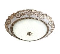 Générique Plafonnier européen tricolore, éclairage de plafond en résine, éclairage d'intérieur, idéal for une entrée, une chambre à coucher, un Foyer ou un bureau(36W)