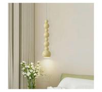 Générique Plafonnier LED Moderne en Forme de courgette for Chevet, Chambre à Coucher, Salle à Manger(EH55cm Beige Color)