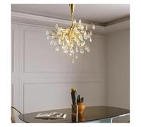 Générique Plafonnier, Lustre en cristal de luxe italien simple et créatif for salon, salle à manger, chambre coucher, modèle personnalité(D60cm)