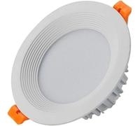 Générique Plafonniers LED encastrés - Spots encastrés blanc chaud for salle de bain, couloir et salon - Spots ronds en aluminium nickelé(White Light1,15W)