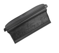Générique Plage Arriere pour Benz pour Smart pour Fortwo W451 2009-2014 | Couverture coffre rétractable porte-colis imperméable accessoires d'ombre anti-regard(Fibre de carbone)