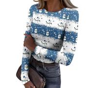 Générique Plaid Manche, Rigolo Drole Christmas Tenue Noel Famille, Blouse Pas Cher Rouge Vetement Haut Jupe Renne Moche Plus Chemisier Tunique Pull Moche de Noel, L