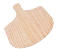 Générique Planche à Découper à Pizza en Bois Beige avec Poignée Robuste Facile à Laver Plateau de Service Gâteau