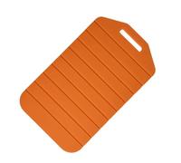 Générique Planche à Découper en Silicone - Tapis Antiadhésif Antiadhésif 14,1x24,2cm, Outil de de Coupe Portable, Solution de Conception Pliable Double Face | Cuisine Appartement Salle à mange