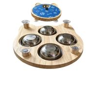 Générique Planche à gratter Ongles Chien Puzzle Coussin-Lime avec boîte à | Tapis grattoir antidérapant à ventouse chien cognitif, tapis d'enrichissement anti-ennui chats,