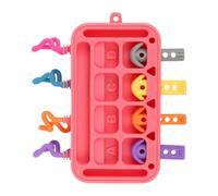 Générique Planche d'Activités,Jouet Éducatif en Silicone - Jouets Sensoriels pour Tout-Petits,Für Wandern Springen Basketball Fußball American Football Kniebeugen Fitnessstudio Training