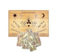 Générique Planche de Divination en Bois,Planche de Divination | Gravure,Décoration d et Outil de pour l Intérieur la Maison la Salle de Yoga Les Boutiques et Les Événements à Thème