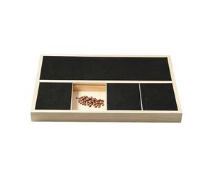 Générique Planche De Grattage pour Chien | Bois, Papier De Verre Abrasif - Tapis Grattant Ongles Chien Boîte Friandises Intégrée - pour Chiot Et Chat Enrichissement Maison Coin Porte Sol