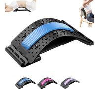 Générique Planche de Soutien Lombaire Ajustable 4 Niveaux, Étireur Lombaire avec Réglage Progressif pour Posture Améliorée - Support Lombarde Ergonomique Idéal Bureau, Maison et Relaxation