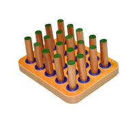 Générique Planche D'Exercice Pour Doigts | Entraînement De Dexterité Digitale En Bois | Équipement Multifonction Pour Rééducation Professionnelle | Adultes Seniors Hommes Femmes