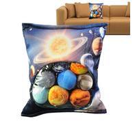 Générique Planet Pillow - Space Plush Pillow, Cute Doll Soft Cushion Room Decor, Space Pillows with Eight Planets Doll Set | for Living Room Bedroom Nursery Study Sofa Bed Boys Girls Home Office