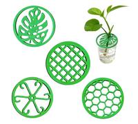 Générique Plant Branch Support - 4 Piece Net Stand, Climbing Flower Stem Holder with Adjustable Stabilizers, Potted Plant Growth Support, Garden Propagation Tool, Peony Monstera Fruit Greenhouse Use
