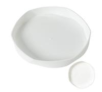 Générique Plant Drip Tray - Round Saucer Support Base, Spill Protection Pot Holder, Durable Water Catcher Plate | Indoor Outdoor Gardening Setup, Flower Pot Drainage Control Balcony Patio Use