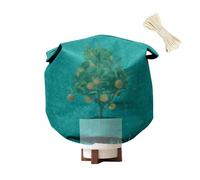 Générique Plant Frost Protection - Non Woven 50cm, Flower Wrap, Garden Freeze Cover | Thick Breathable Material with Zipper for Vegetables, Small Trees, Tomatoes, Citrus, Blueberry, Outdoor Plants
