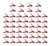 Générique Plant Grafting Clips - Trellis Connector Tool for Vegetables | Flat Mouth Clamp with Secure Hold, Pack of 50 Pieces, Cucumber Strawberry Support, Home Garden Accessory for Outdoor Farming