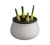 Générique Plant Growing Cups, Onion Propagation Kit, 1.73inches Water Root System with Mesh Hold, Printed Hydroponic Container Design, Gardening Tool with Style, Home Cultivation for Indoor Outdoor