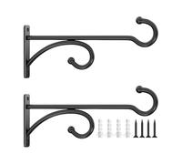 Générique Plant Hangers for Wall - 2 Pieces Metal Flower Pot Bracket