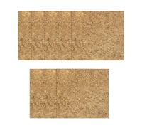 Générique Plant Mat - 8 Pieces Safe Jute Fiber Grow Pads | Cultivation and Seedling Cushion Kit for Kitchen Balcony Garden Inside Wheatgrass Sprouts Flower Seedlings Vegetables Greenery