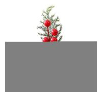 Générique Plant Pot, Christmas Pot with Faux Pine and Berry, Resin Decorative Table Decor for Home, Holiday, Desk, Mantel, Or Seasonal Display, Festive Indoor Decoration for Christmas, Winter