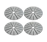 Générique Plant Pot Cover - 4 Pieces 11x1inch Breathable Protective | 450g PP Cuttable Plant Protector from Cats Indoor for Outdoor Home Apartment Dorm Yard Patio Porch Flower