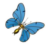 Générique Plant Pot Hugger - Flower Pot Hugger Butterfly | Glow Hangable Miniature Decor | Pots Huggers Hanger Build-in Hook Pendant for Home Outdoor Balcony Patio Porch Wall Yard Door Window Planter