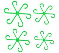 Générique Plant Stem Support- 4 Piece Plant Clips for Support, Vine SupportClips for Climbing Plants, Multi Size Garden Stake Fixer | Philodendron Alocasia Monstera Grow Upright Healthier