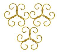 Générique Plant Stem Support, Reusable Metal Garden Plant Holder, Adjustable Flower Stem Stabilizer, 4.13x4.13 inches Climbing Vine for Indoor Outdoor Potted Plants and Gardening