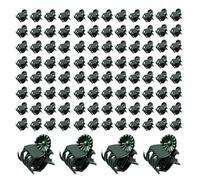 Générique Plant Support Clips - Climbing Plant Clips | Garden Plánt Clìps | 100-Pack Orchid Clìps Tomato Clip, Trellis Clìp for Vine Stems Flowers, Reusable ABS for Upright Branches Clamping