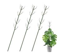Générique Plant Support Stakes, 3 Pack Stackable Garden Pillars for Vertical Growth, Strong Vine Stakes for Indoor Outdoor Pots Flowers Ivy Peas Peppers, Perfect for Home Garden Décor