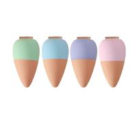 Générique Plant Watering Stakes, Irrigation Spikes for Flowers, 4-Pack Automatic Self-Watering Device, Perfect for Garden, Lawn, Flowerbed, Greenhouse, Nursery Plant Hydration, 38.5x12x19.8cm Clay