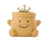 Générique Planteur Mignon - Petit Contenant | Pot Décoratif pour,pour Chambre Salon Balcon Bureau Table étagère Jardin Cour Patio Porche