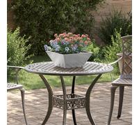 Générique Planteurs en Bol de Jardin 5 pcs 35x35x15 cm en INOX,Pots & Cache-Pots,7.2KG-873805