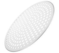 Générique Plaque à Pizza Perforée en Alliage D'aluminium 10 Pouces Grille de Cuisson pour Four Domestique Cuisson Rapide et Homogène Facile à Nettoyer pour Pizza Maison