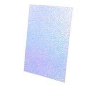 Générique Plaque Acrylique Effet Laser Holographique pour Photographie D'ongles, Panneau Acrylique Transparent pour Présentoir Nail Art, Taille Moyenne, pour Décoration Ongles et Projets