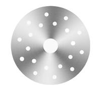 Générique Plaque Conductrice de Chaleur pour Plaques à Induction, Adaptateur, Plaque de Décongélation, Diffuseur En Acier Inoxydable pour Une Décongélation Rapi, 14.8 Cm