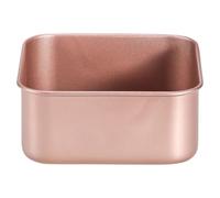 Générique Plaque de Cuisson Antiadhésive en Acier Carbone Doré, Moule à Pizza Métal Résistant la Déformation pour Four, Design Simple et Épuré, pour Pâtisserie et Barbecue