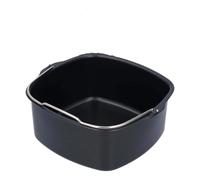 Générique Plaque de cuisson antiadhésive for gâteau, panier for friteuse à air, plat de cuisson, poêle, accessoires for friteuse à air, panier de cuisson, assiette à pizza, plat(8inch)