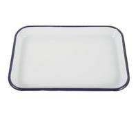 Générique Plaque De Cuisson Multifonction En Émail Rectangulaire 20x30 Cm, Moule À Pâtisserie Antiadhésif, Adaptée Pour Congélateur Et Usage Culinaire