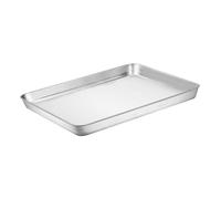 Générique Plaque de Cuisson Rectangulaire Multifonctionnelle pour Pizza Biscuits Gâteaux Antiadhésifs
