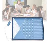 Générique Plaque De Galton pour Démonstration des Probabilités - Modèle Expérimental de Bureau pour Lois Statistiques, Outil Éducatif et Efficace